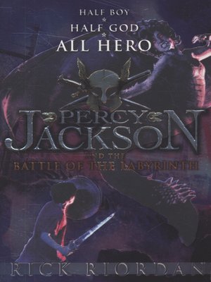 cover image of Percy Jackson and the battle of the labyrinth